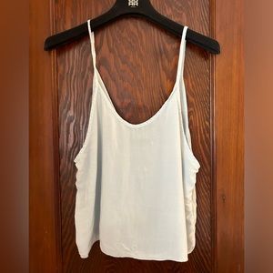 Brandy Melville Light Blue Tank Top OS